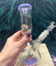 Load image into Gallery viewer, Christmas Beaker Water Pipe
