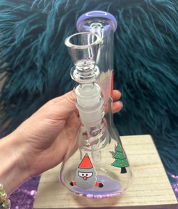 Christmas Beaker Water Pipe