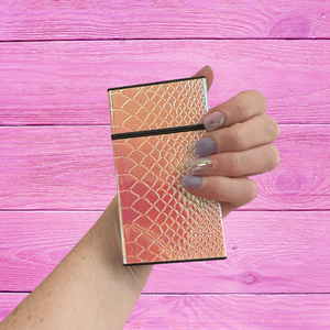 White & Pink Mermaid Scale Cigarette Case