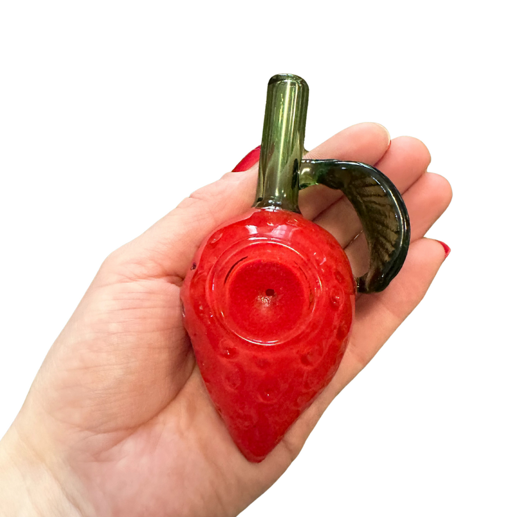 Strawberry Stem Hand Pipe