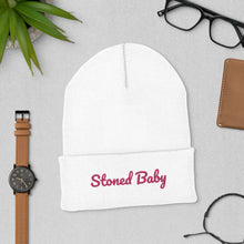 Load image into Gallery viewer, Stoner Girl 420 friendly Cuffed Beanie
