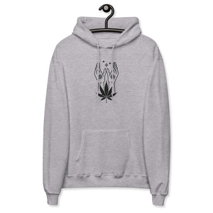Witchy Weed Unisex fleece hoodie